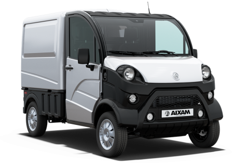Führerscheinfreies AIXAM-Fahrzeug E-TRUCK Kastenwagen