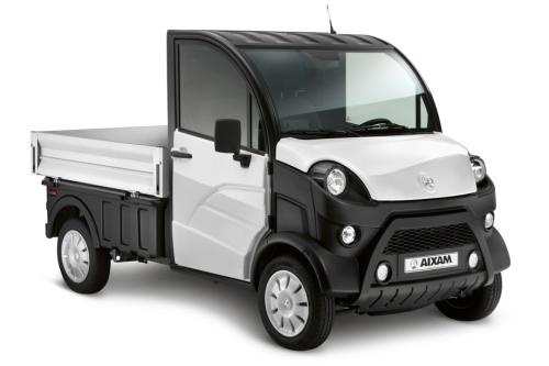 Führerscheinfreies AIXAM-Fahrzeug D-TRUCK Alu Pritsche