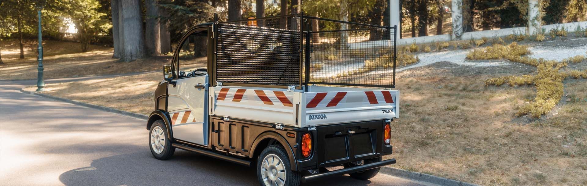 AIXAM D-TRUCK Alu Pritsche