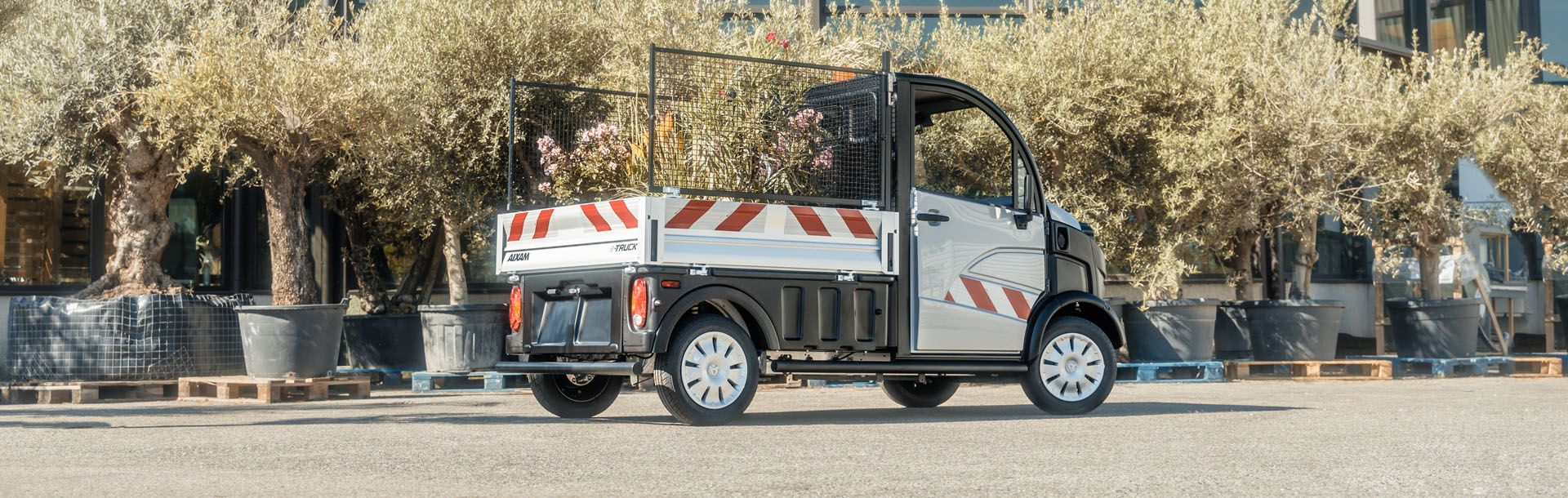AIXAM E-TRUCK Alu Pritsche